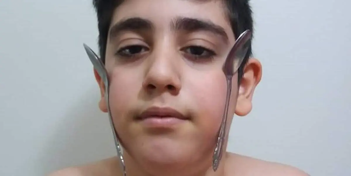 این پسر اصفهانی اجسام آهنی را به خود جذب می‌کند+فیلم و عکس