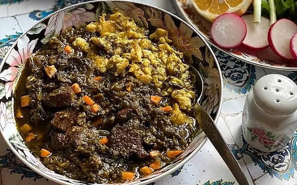 طرز تهیه خورش اسپناساک، غذای خوشمزه مازندرانی