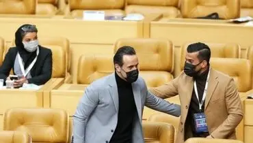 ماجرای عبرت آموز تظاهر حاج صفی به حمایت از علی کریمی و رأی به آجرلو! + فیلم و عکس