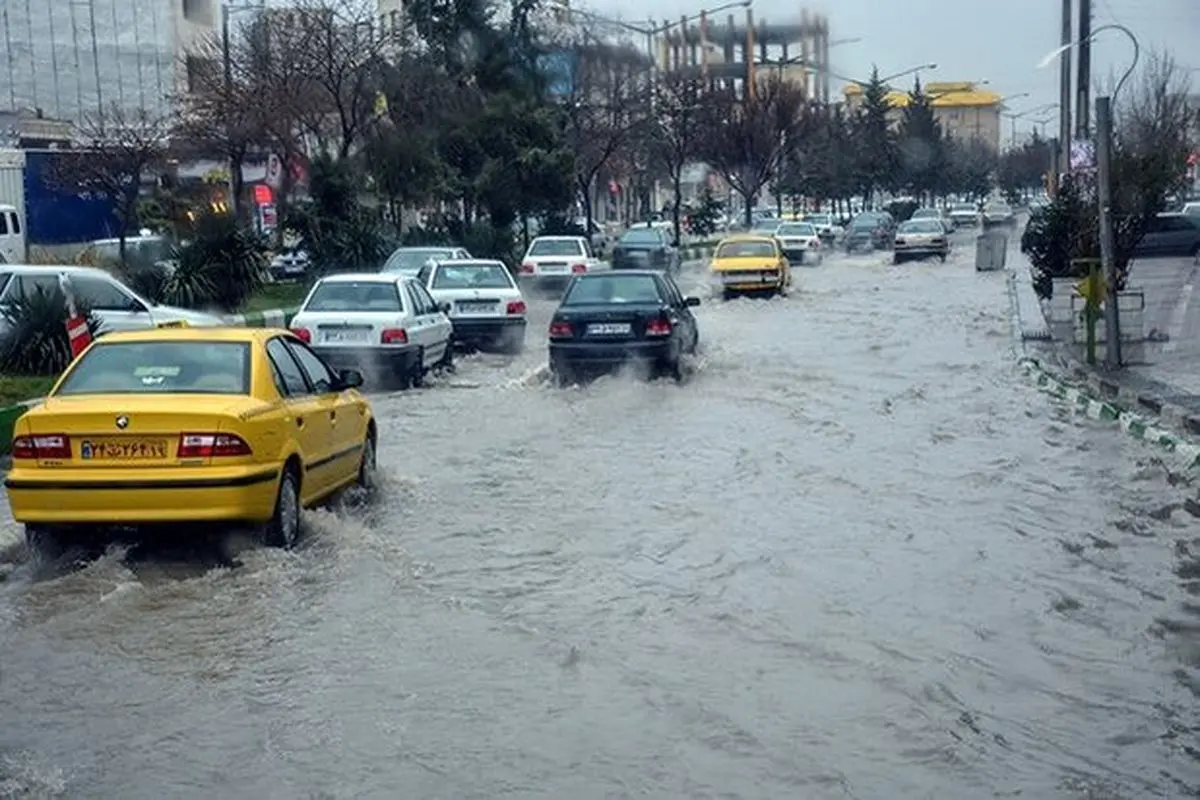 هواشناسی ایران ۹۹/۱۲/۱۲|هشدار آبگرفتگی معابر ۱۳ استان