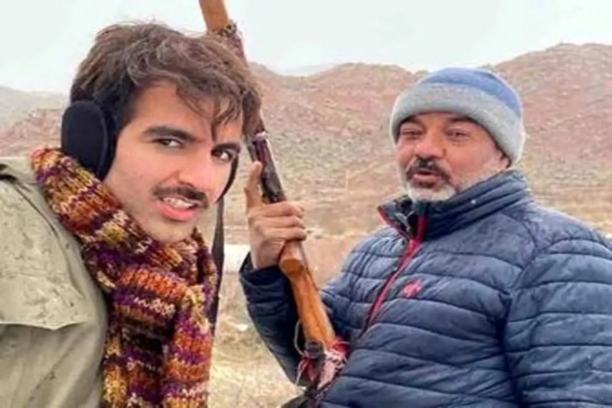 عینک خاص بازیگر سریال «نون خ» +عکس