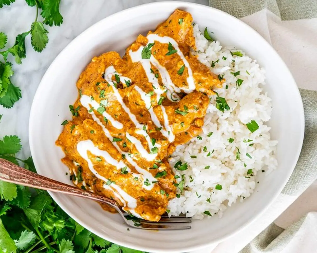 طرز تهیه چیکن کورما + فیلم