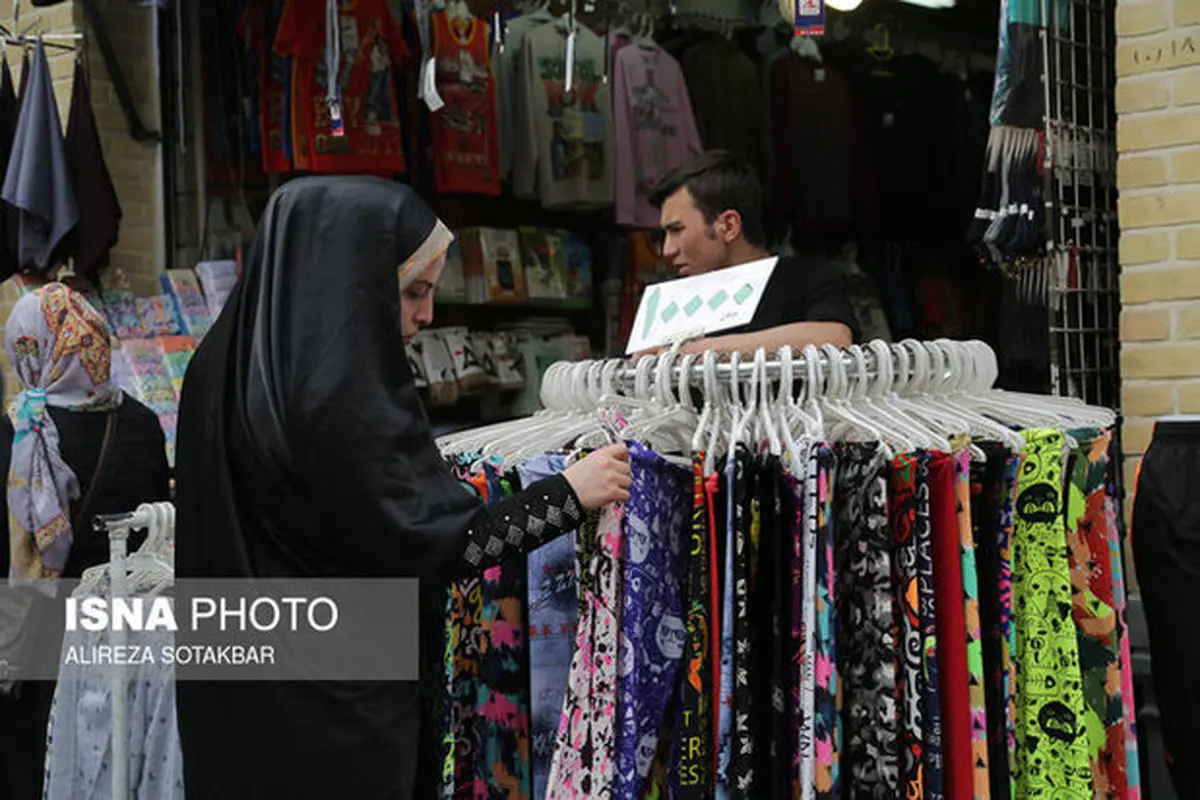 بازار شب عید پوشاک حداقل ۴۰ درصد کوچک شد!