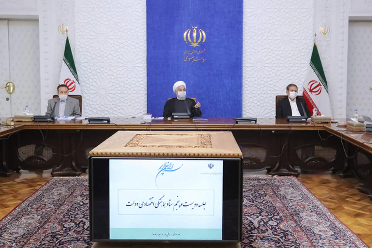 جلسه ستاد هماهنگی اقتصادی دولت به ریاست روحانی برگزار شد