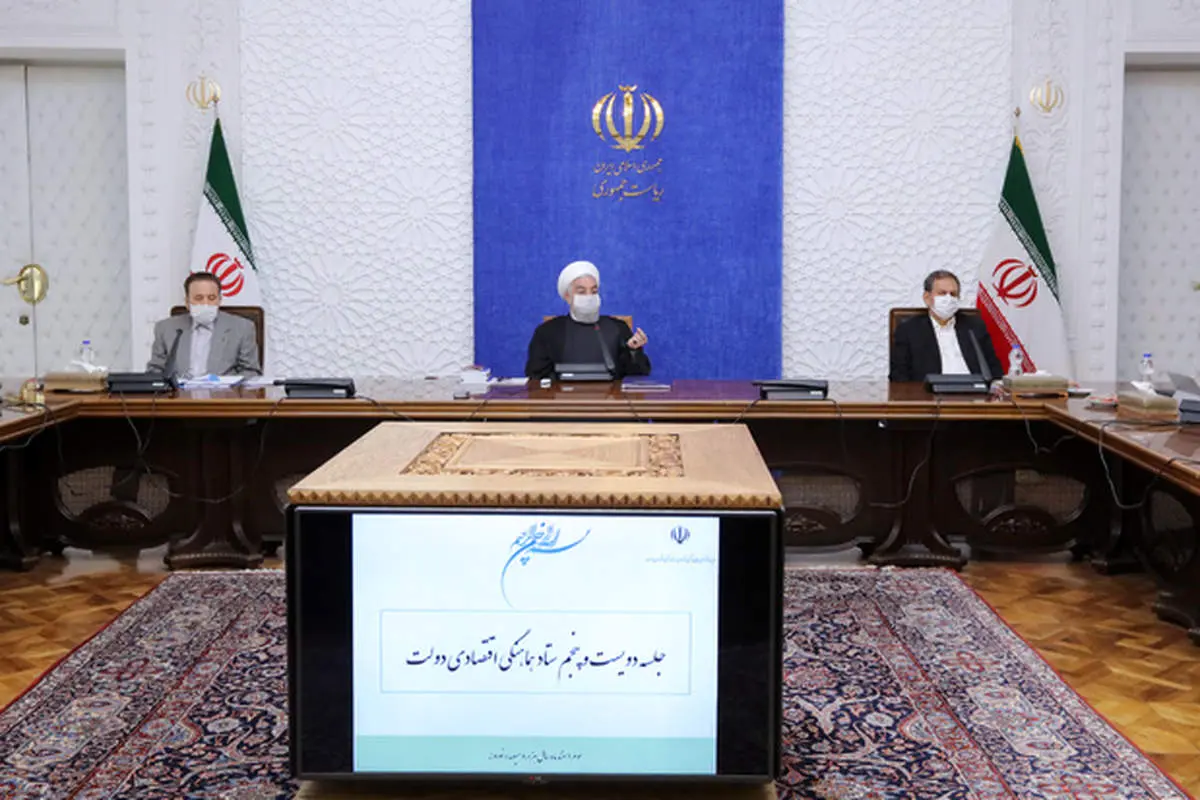 جلسه ستاد هماهنگی اقتصادی دولت به ریاست روحانی برگزار شد