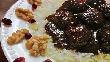 طرز تهیه خورش فسنجان سریع و خوشمزه