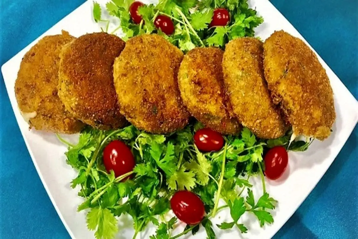 طرز تهیه کتلت نخود و پیازچه