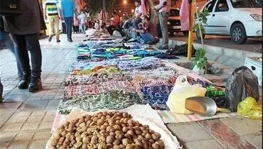 منع فعالیت دستفروشان در شهرهای قرمز و نارنجی