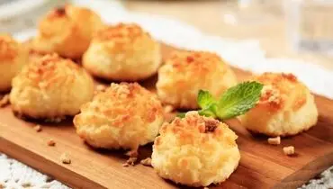 طرز تهیه شیرینی نارگیلی در ۳۰ دقیقه