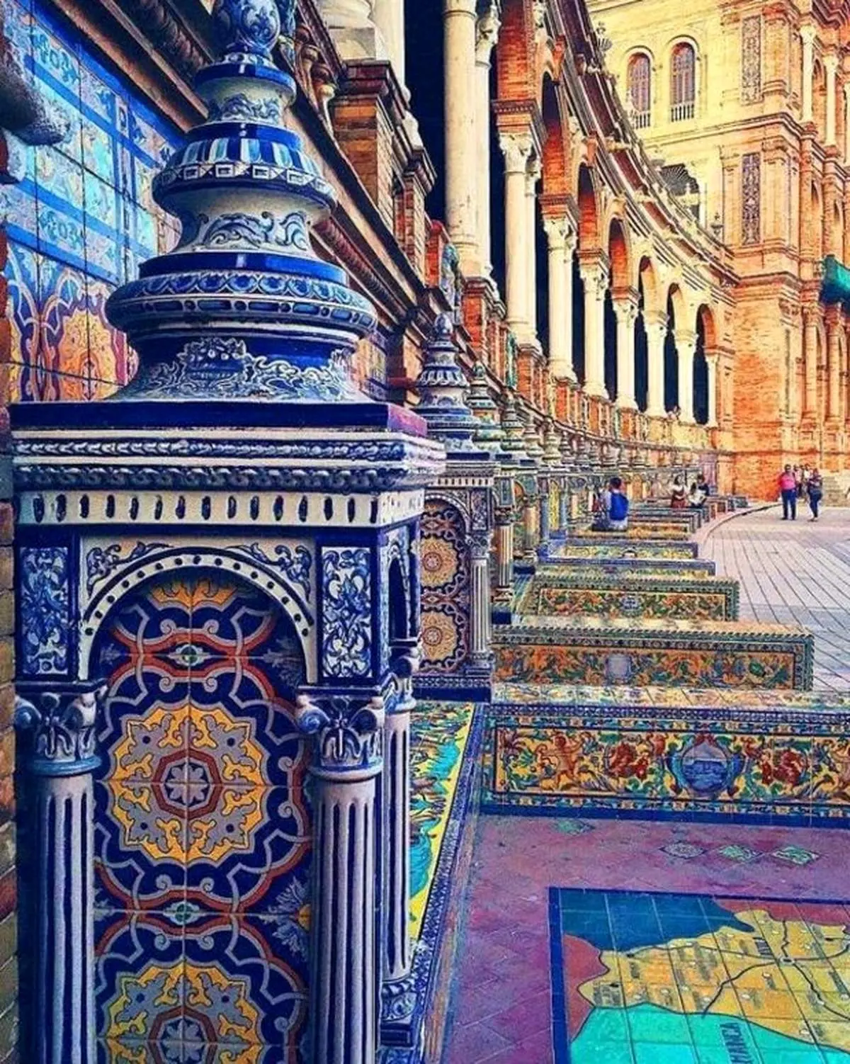 معماری زیبای ایرانی در قلب اسپانیا+عکس