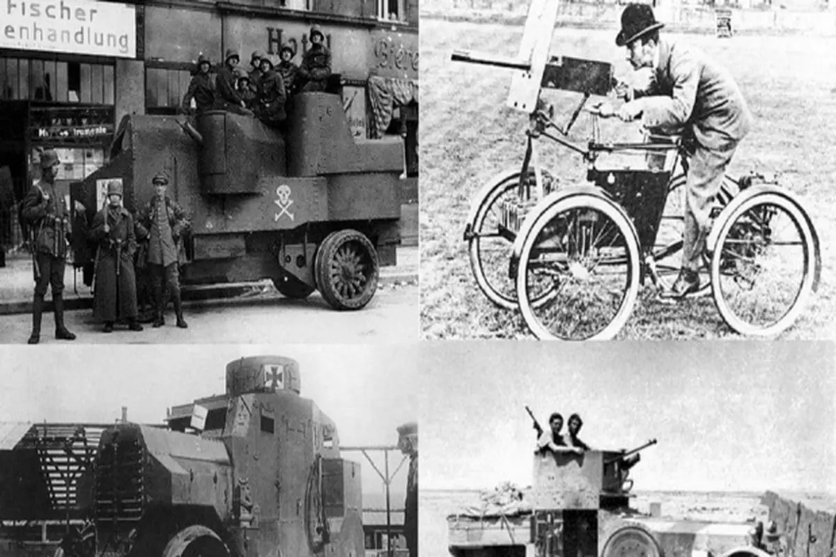 عجیب‌ترین ماشین‌های ارتشی در جنگ جهانی  + تصاویر