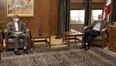 دیدار سفیر ایران با رئیس پارلمان لبنان