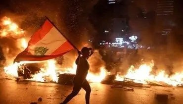 اعتراضات در لبنان برای سومین روز متوالی