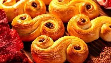 طرز تهیه نان زعفرانی زنجبیلی خوشمزه و مقوی