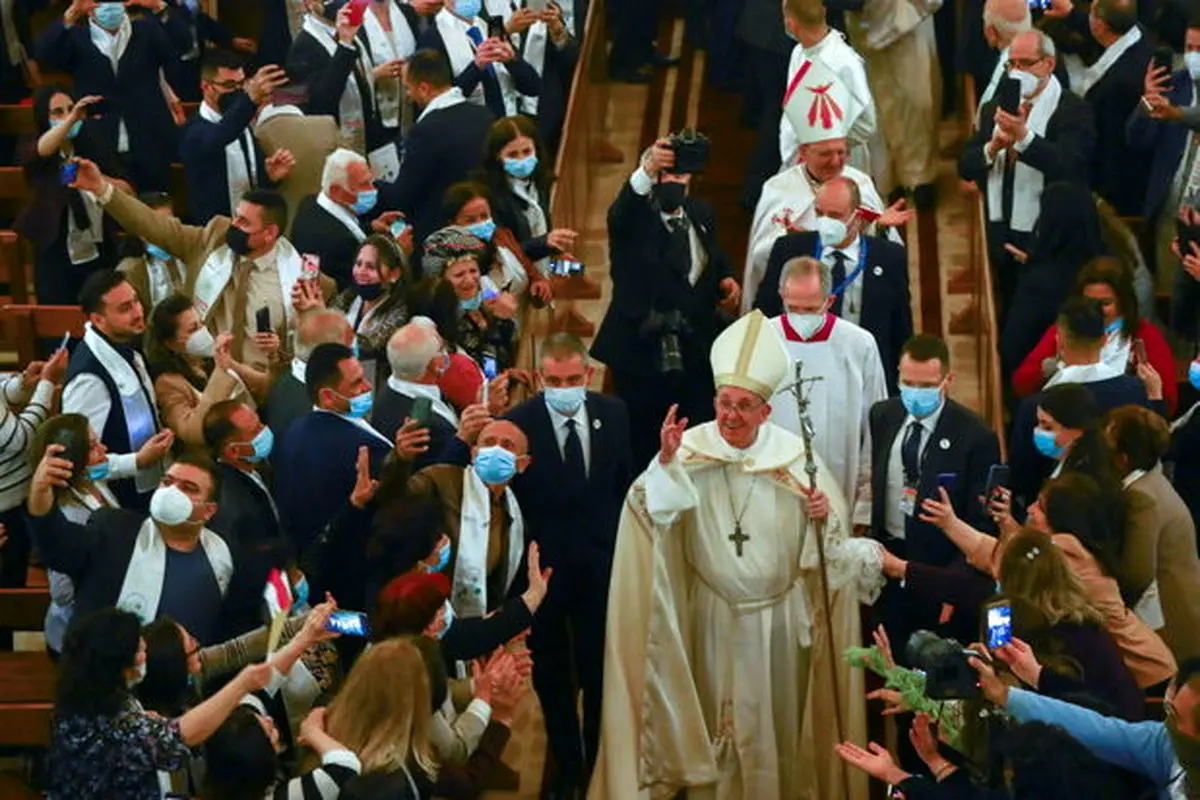 سفر پاپ فرانسیس، رهبر کلیسای کاتولیک به عراق