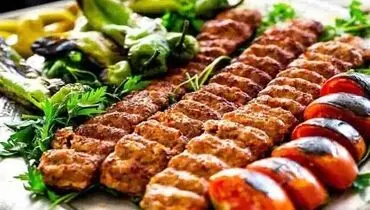 طرز تهیه کباب مخصوص خلیج فارس با سبزیجات