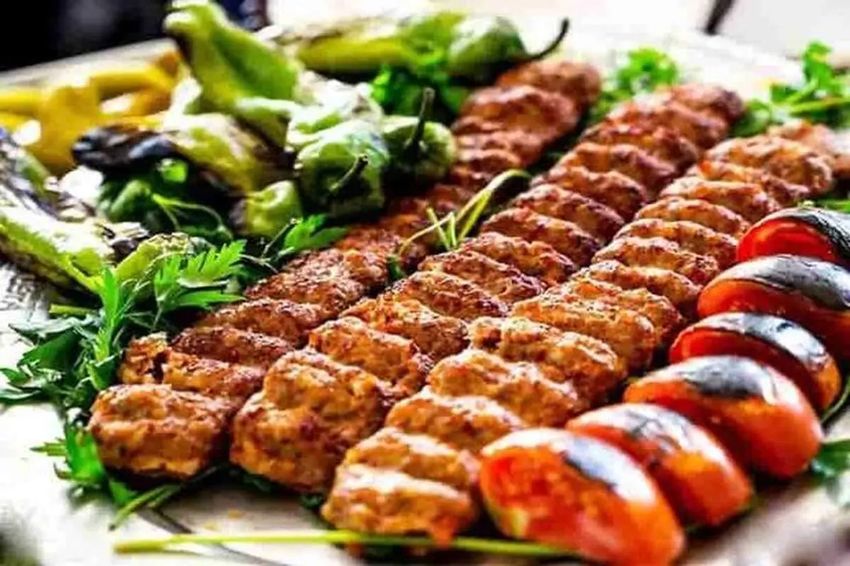 طرز تهیه کباب مخصوص خلیج فارس با سبزیجات
