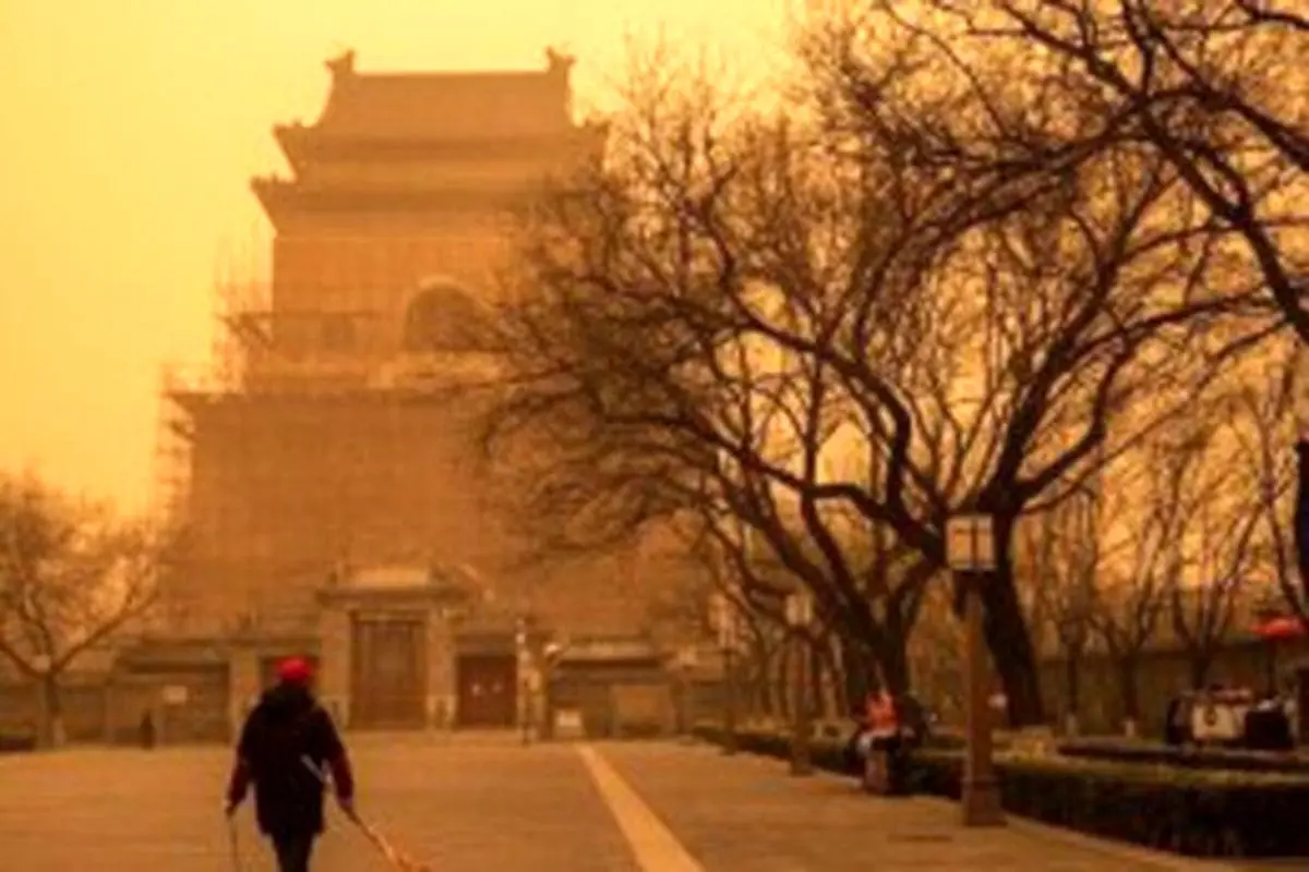 طوفان کم‌سابقه‌ای که صبح را در چین شب کرد+ فیلم