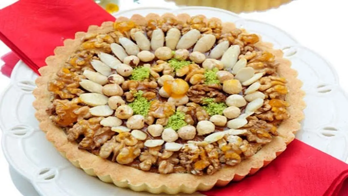 طرز تهیه تارت آجیلی