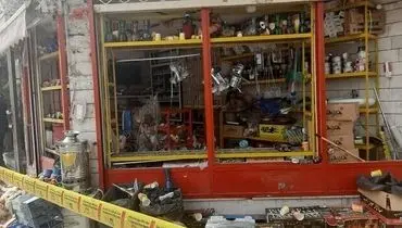 انفجار نارنجک دست‌ساز در مغازه‌ای در شرق پایتخت+عکس