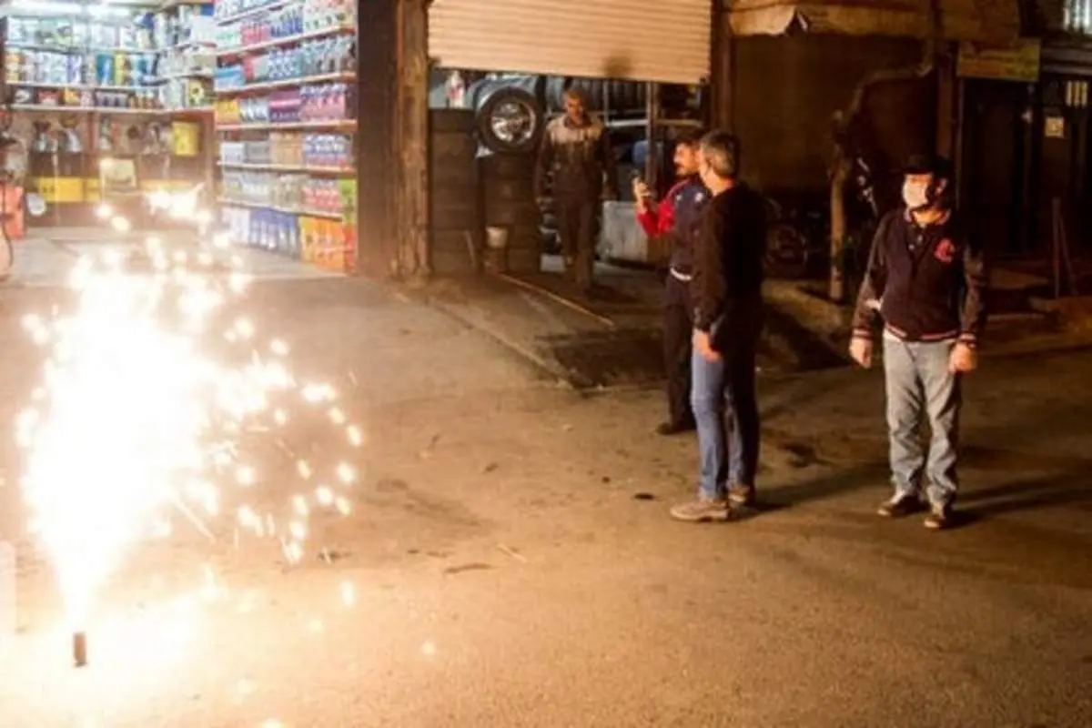 موج گرفتگی مادربزرگ ۸۰ ساله از انفجار شب چهارشنبهسوری