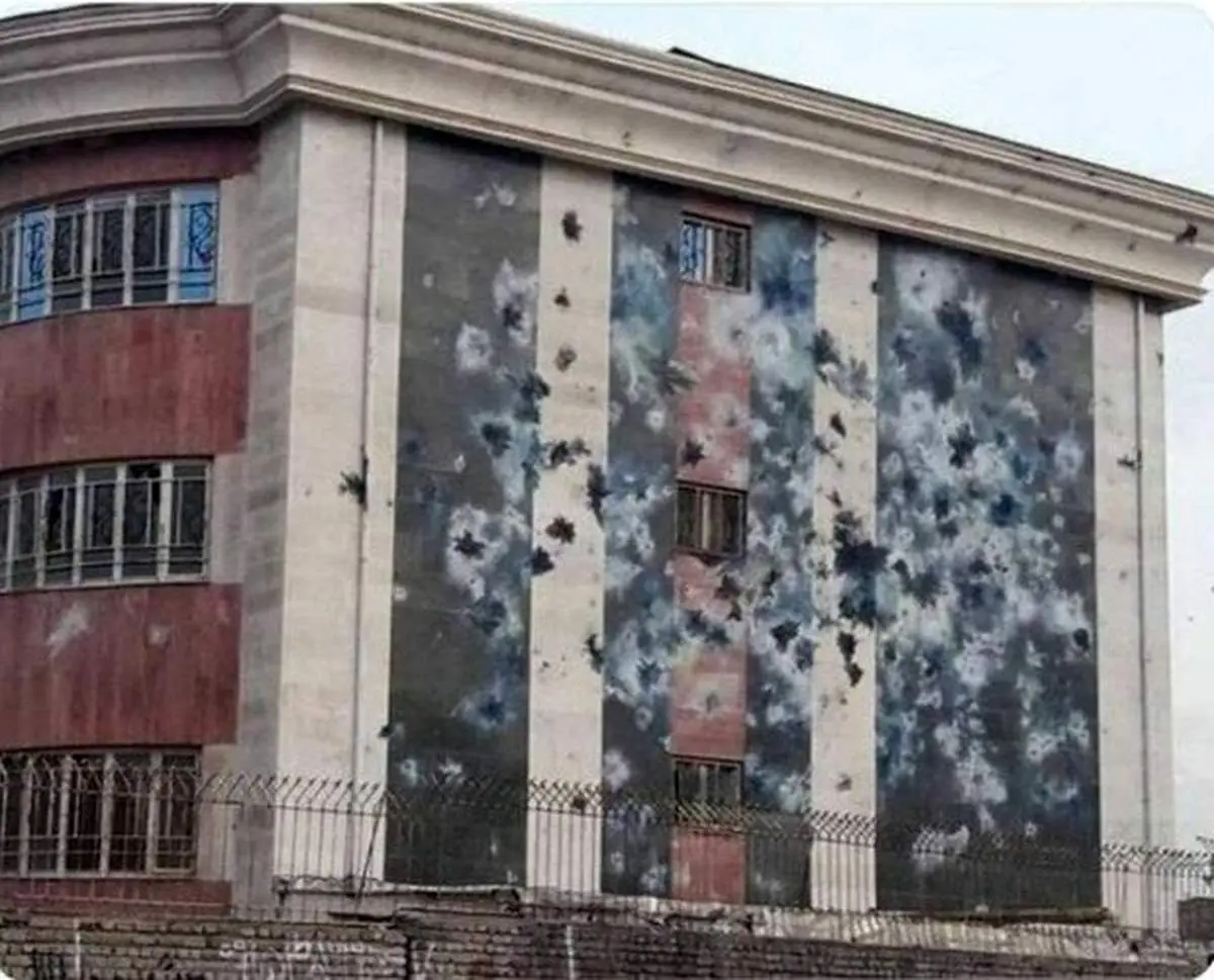 تصویری دردناک از یک دبیرستان در شهرک غرب مشهد پس از چهارشنبه سوری