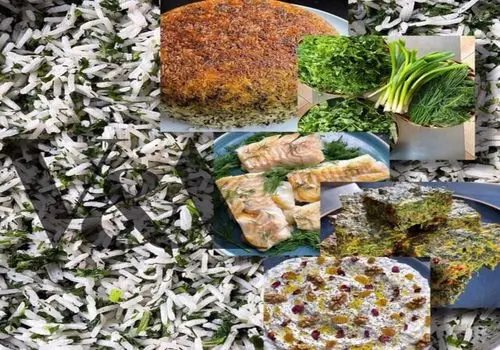طرز تهیه سبزی پلو ماهی در فر+فیلم/ غذای شب عید را با سبک رژیمی طبخ کنید