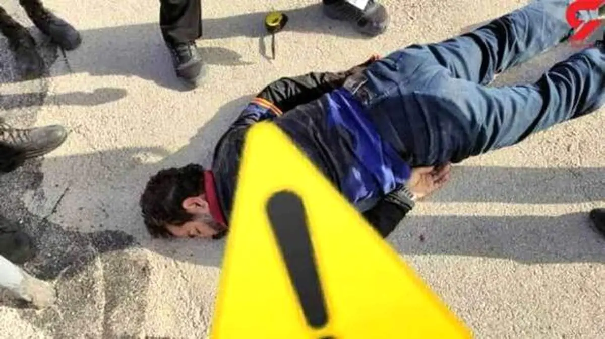 عکسی از پیکر عامل حادثه خونین در کنگان