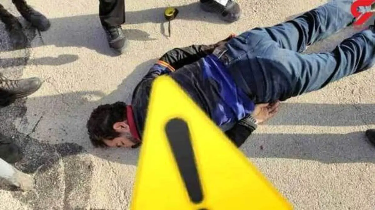 عکسی از پیکر عامل حادثه خونین در کنگان
