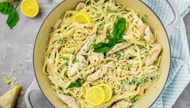 طرز تهیه اسپاگتی لیمو، اسپاگتی خوشمزه و خاص
