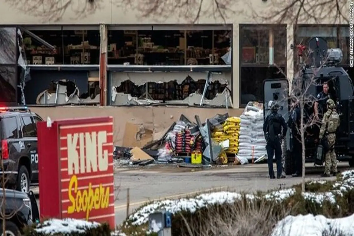 تیراندازی در یک سوپرمارکت در «کلرادو» آمریکا/ ۱۰ تن کشته شدند + تصاویر