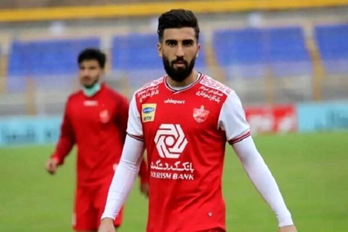 جریمه سومین بازیکن پرسپولیس به دلیل رعایت نکردن قوانین کرونایی + عکس
