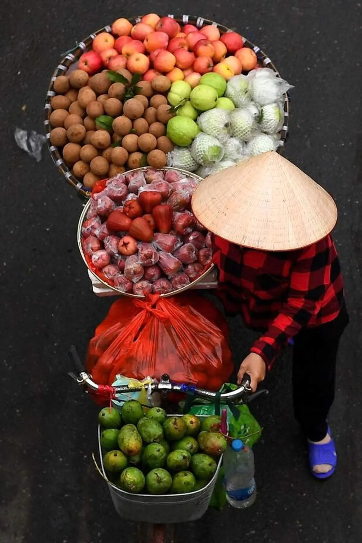 نمایی جذاب از بازارچه های خیابانی ویتنام