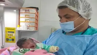تولد دختری با رنگ موی متفاوت در مصر