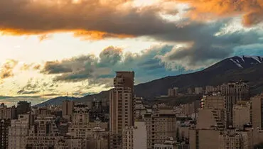 باران آلودگی تهران را شست