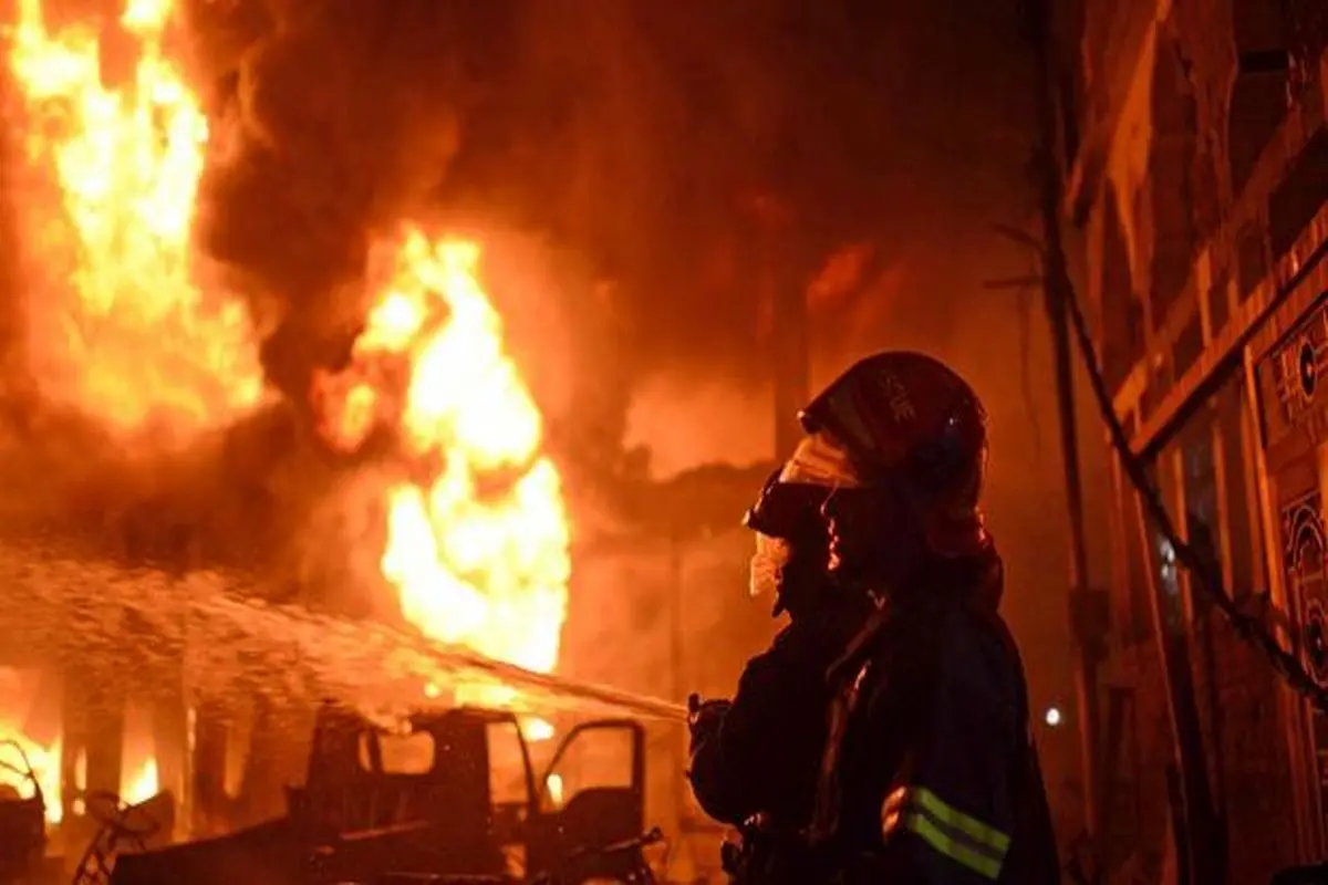 ۶ کشته بر اثر آتش سوزی در کارخانه‌ای در جنوب تونس