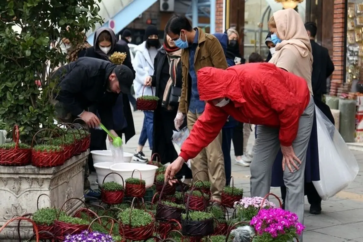 تهران در آستانه نوروز ۱۴۰۰