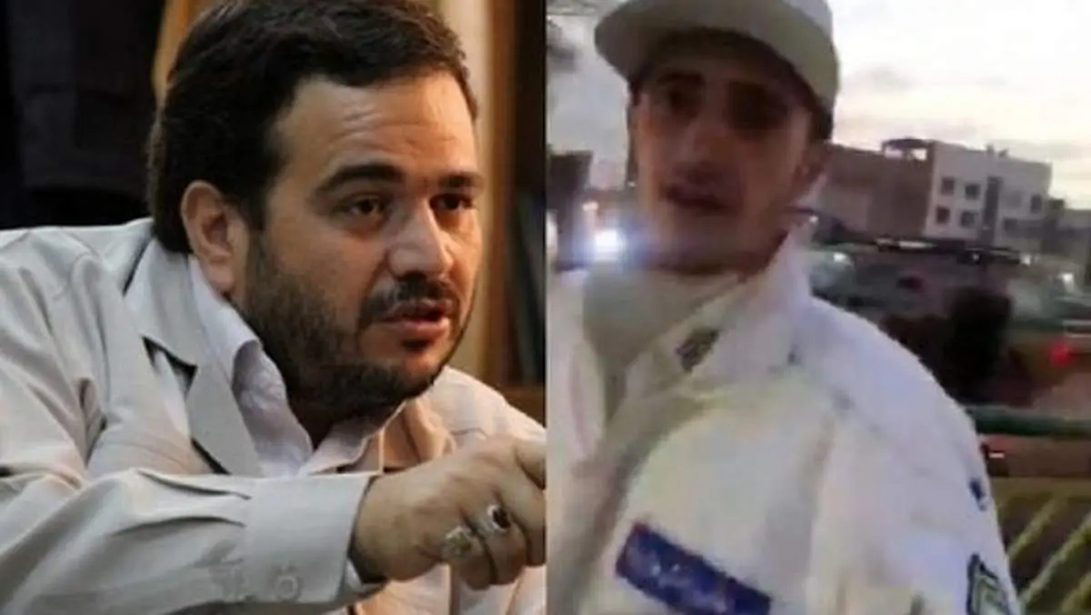 سرباز سیلی خورده به خشکشویی پلیس منتقل شد!