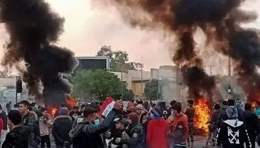 دومین روز اعتراضات عراقی‌ها در استان نجف