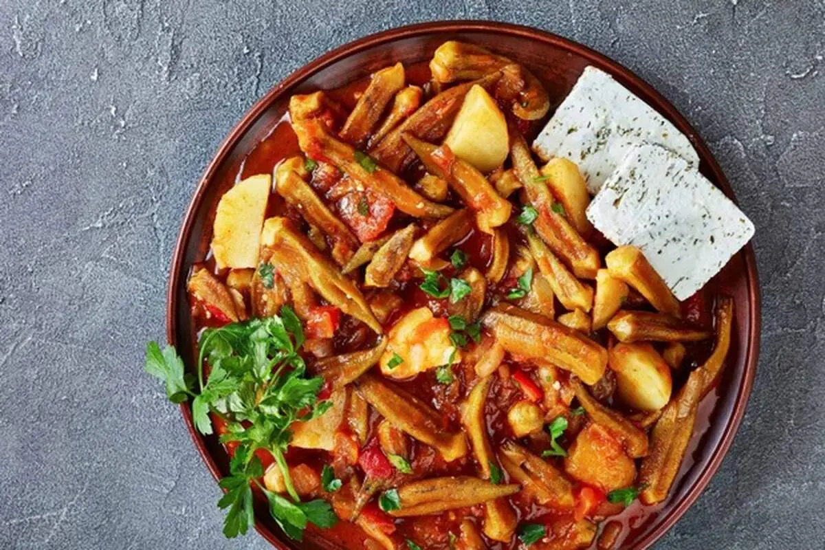 طرز تهیه پنه بامیه خوشمزه و متفاوت