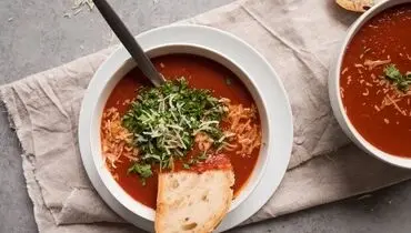 طرز تهیه سوپ چیلی با گوجه فرنگی