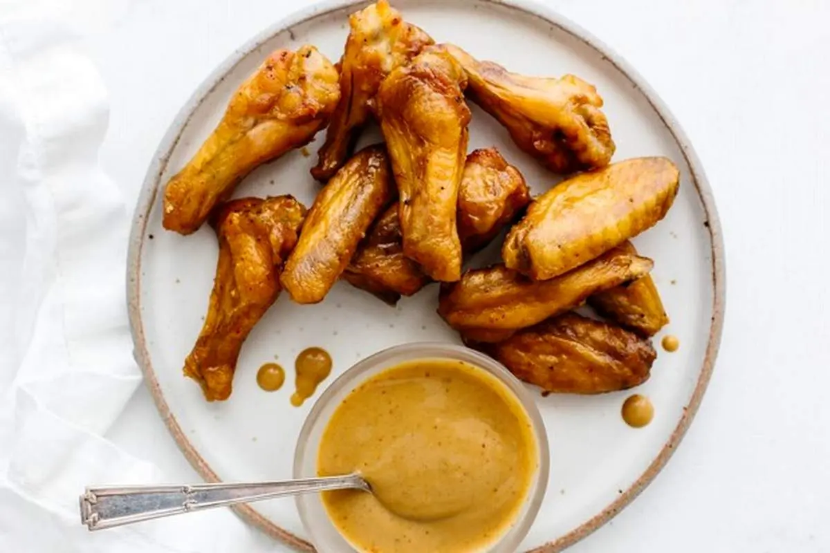 طرز تهیه بال مرغ عسل و سس خردل لذیذ