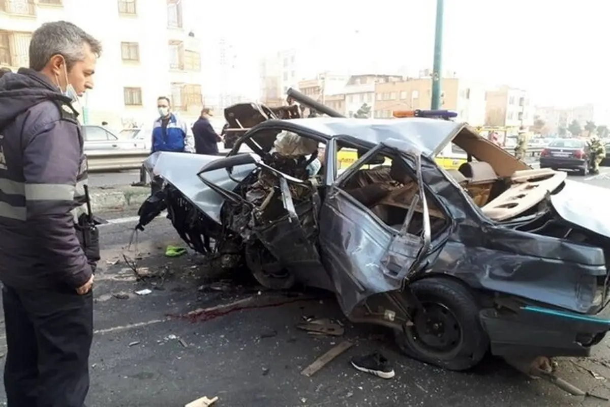 ۲ کشته و ۱۶ مجروح در تصادفات ۵ فروردین تهران