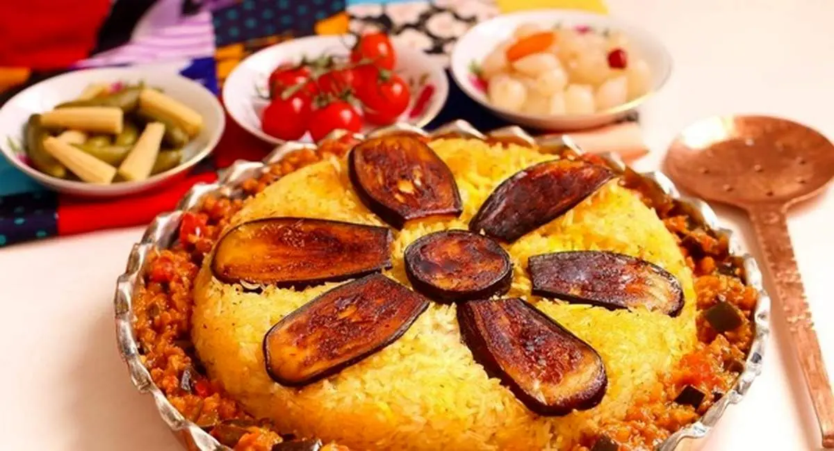 طرز تهیه بادمجان پلوی شیرازی، یک پیشنهاد خوشمزه