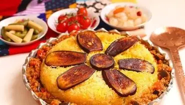 طرز تهیه بادمجان پلوی شیرازی، یک پیشنهاد خوشمزه