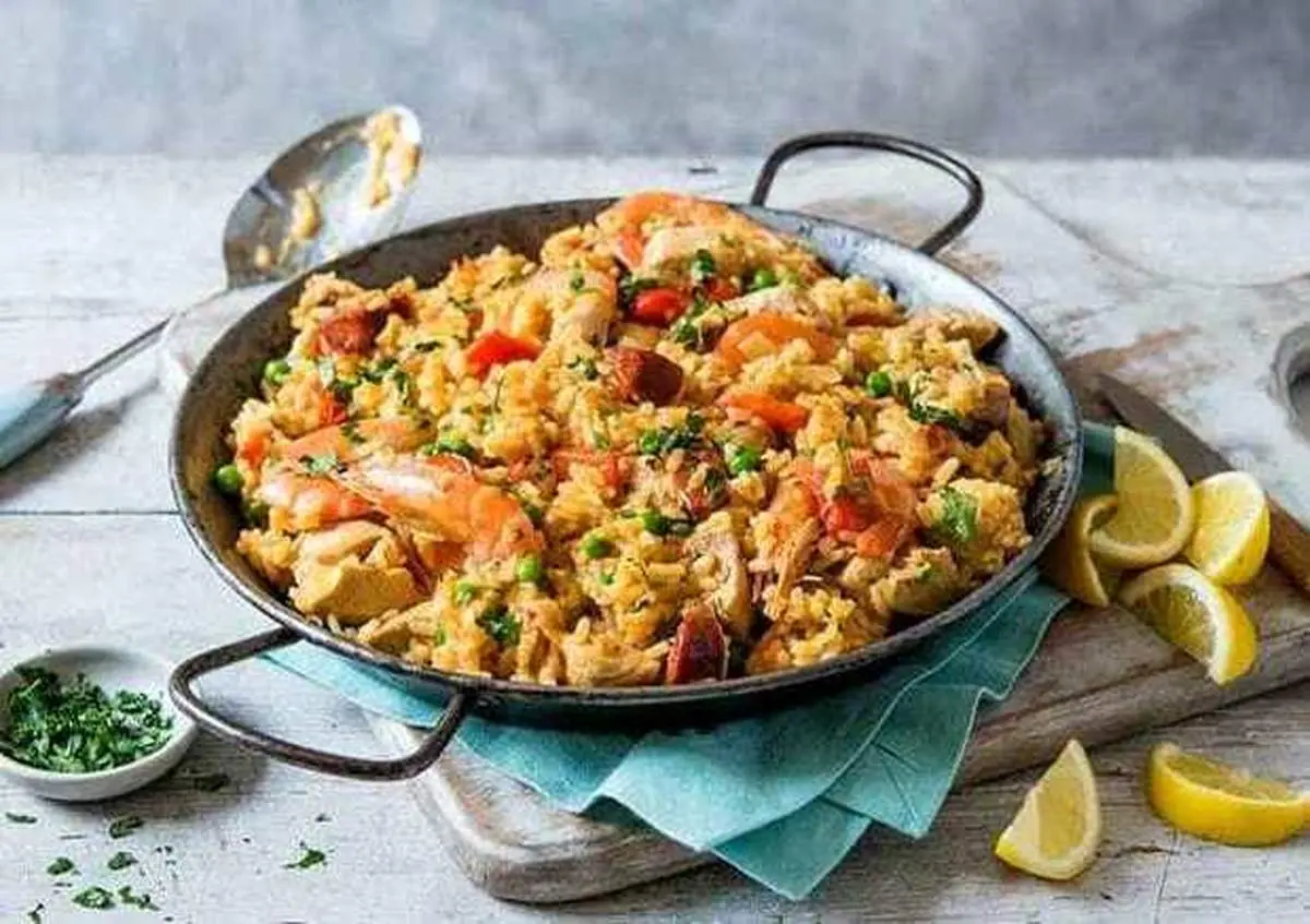 طرز تهیه پائیا، غذای ملی مردم اسپانیا