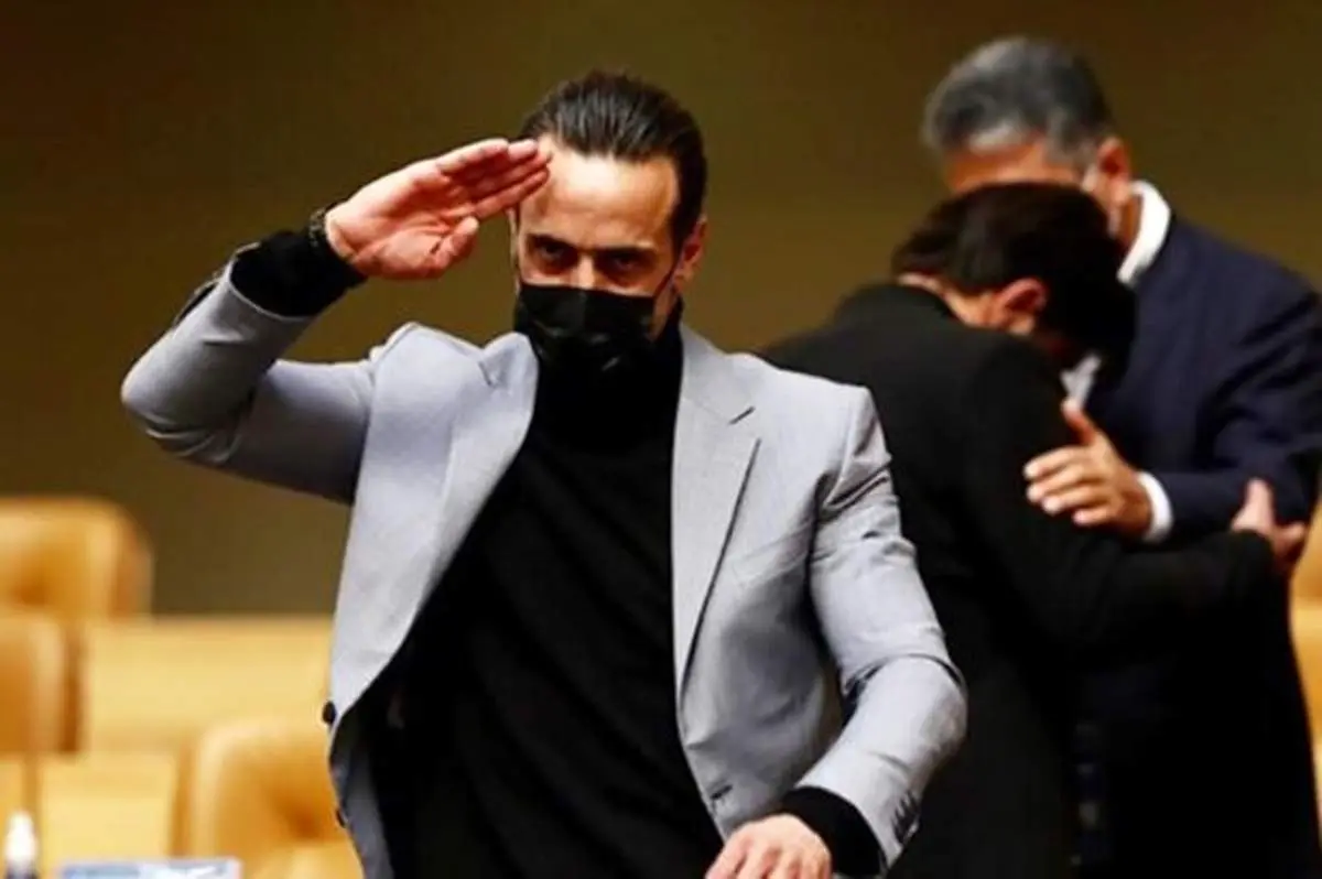 واکنش علی کریمی به اظهارات عزیزی خادم+عکس