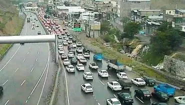آخرین وضعیت ترافیکی جاده‌ها در ۱۱ فروردین