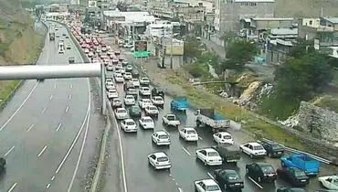 آخرین وضعیت ترافیکی جاده‌ها در ۱۱ فروردین