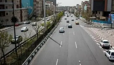 وضعیت ترافیکی معابر پایتخت در ۱۲ فروردین ۱۴۰۰